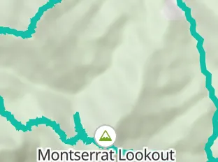 Thumbnail map showing the Mowburra - Montserrat loop, Queensland, Australia hiking activity.